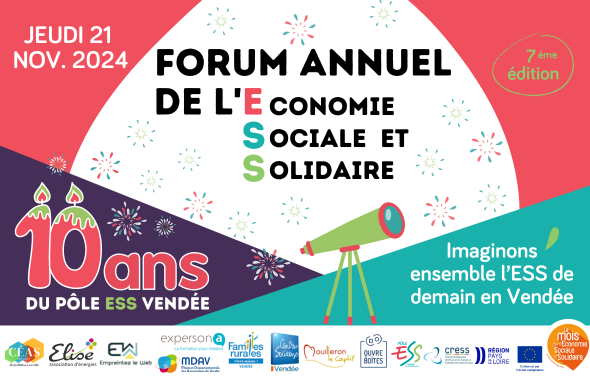 Forum annuel de l'Économie Sociale et Solidaire en Vendée