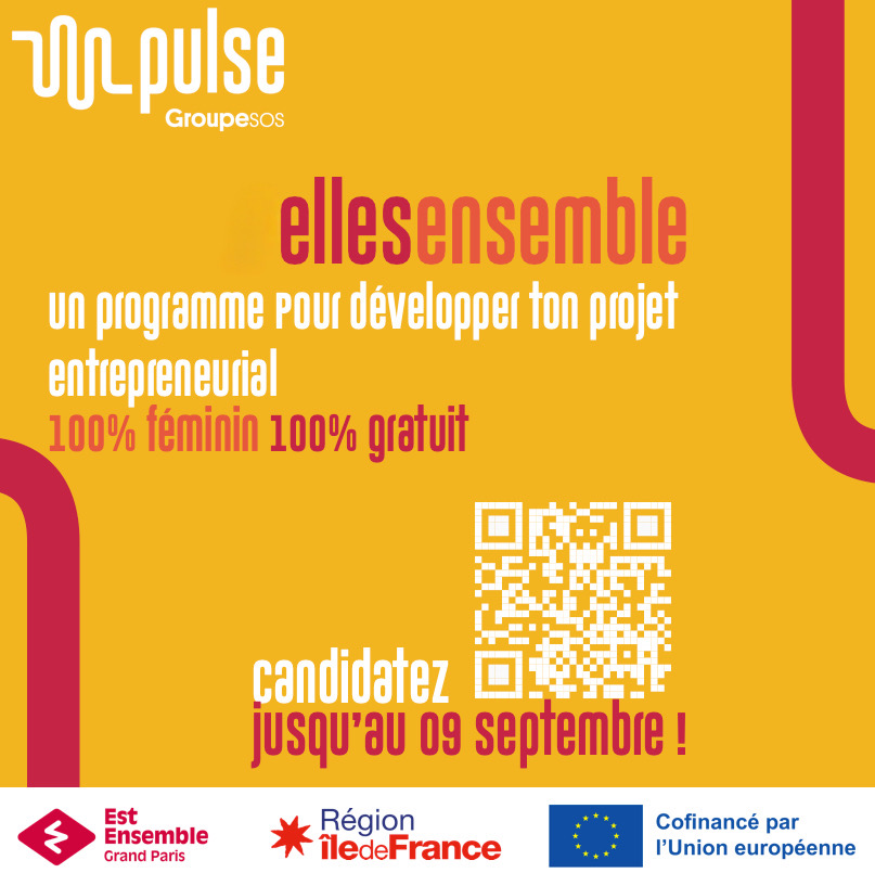 Candidatez au programme d'accompagnement #EllesEnsemble ! 