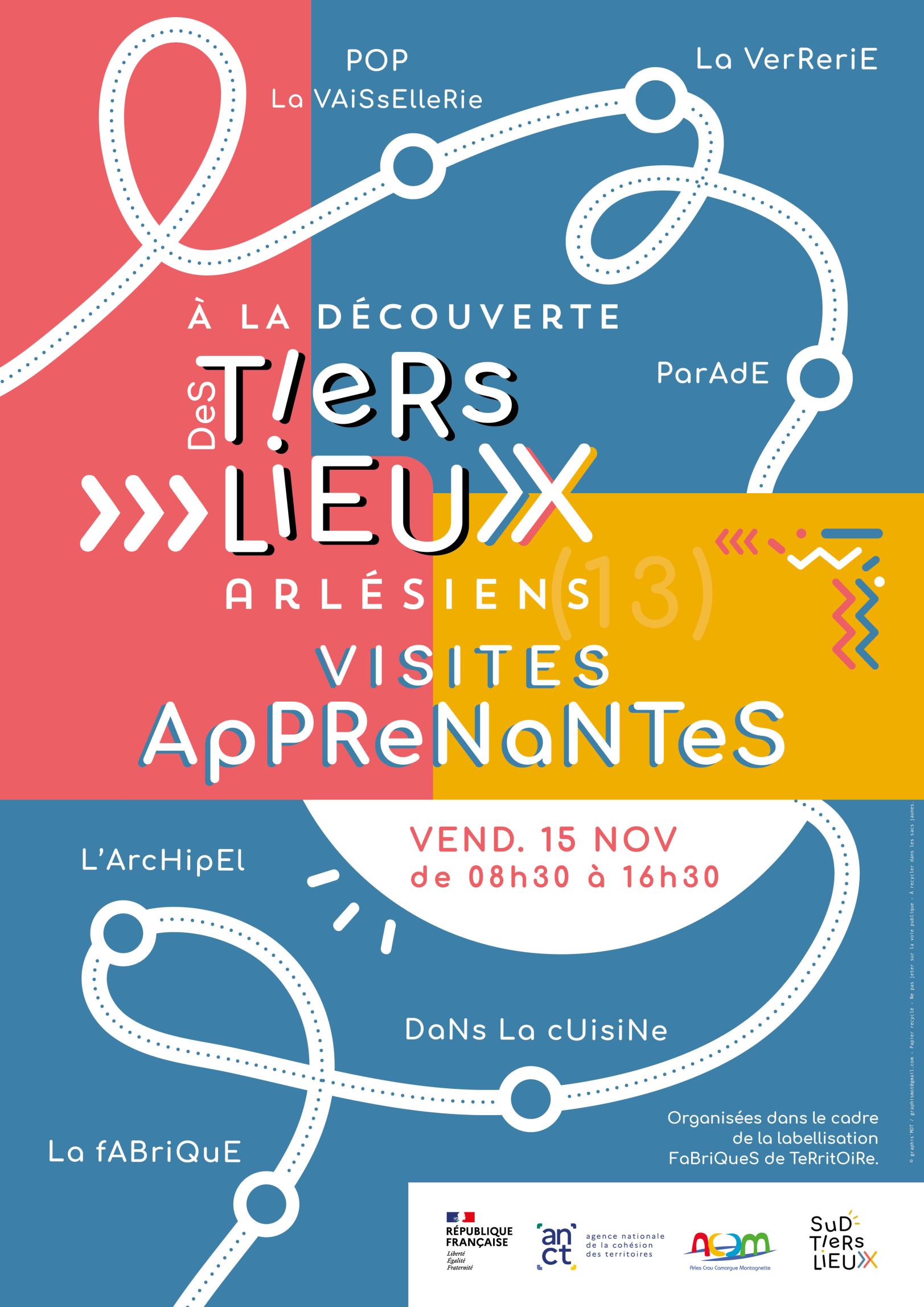 Parcours de visites des tiers-lieux arlésiens