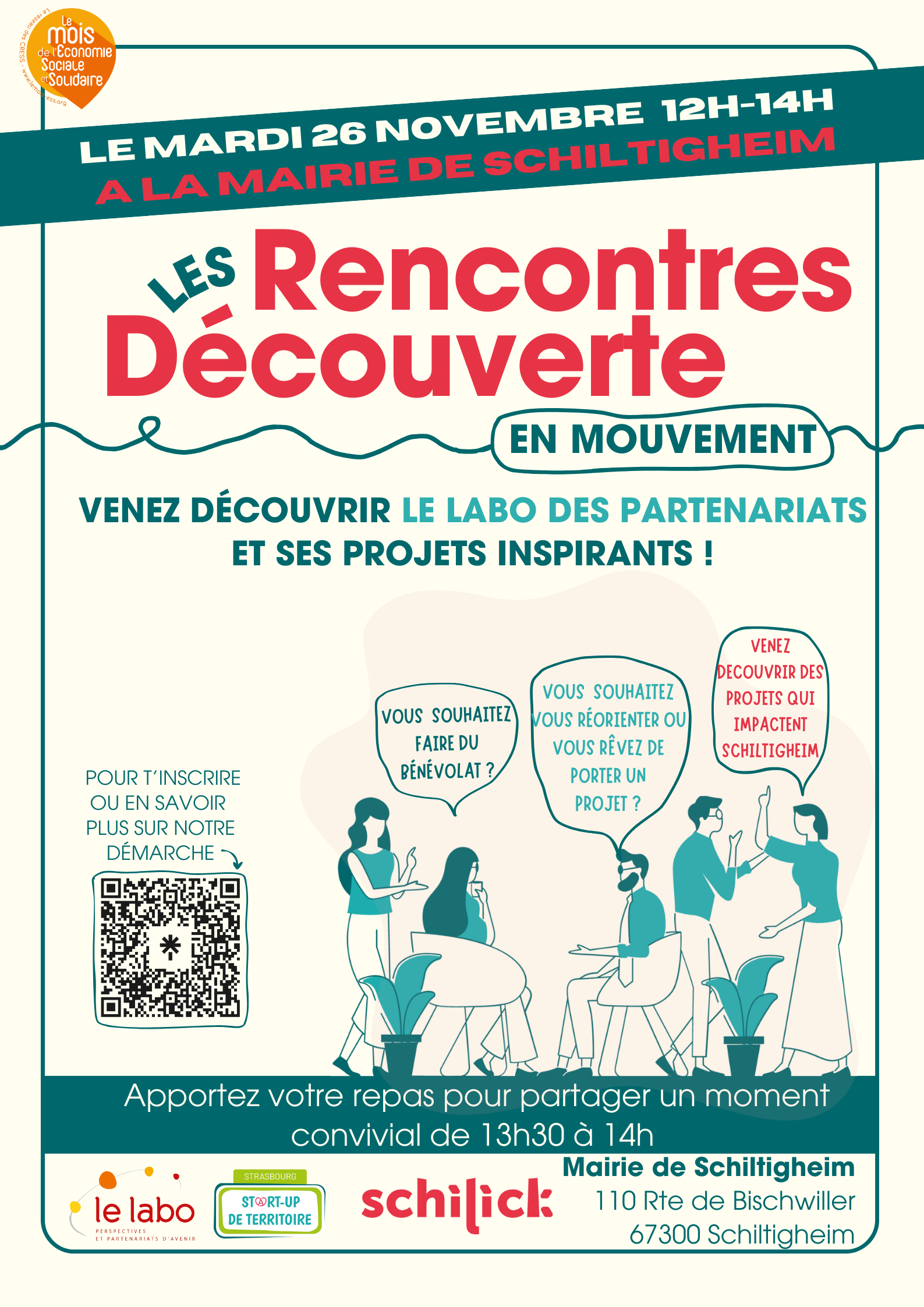 Rencontre découverte de Start-Up de Territoire à Schiltigheim