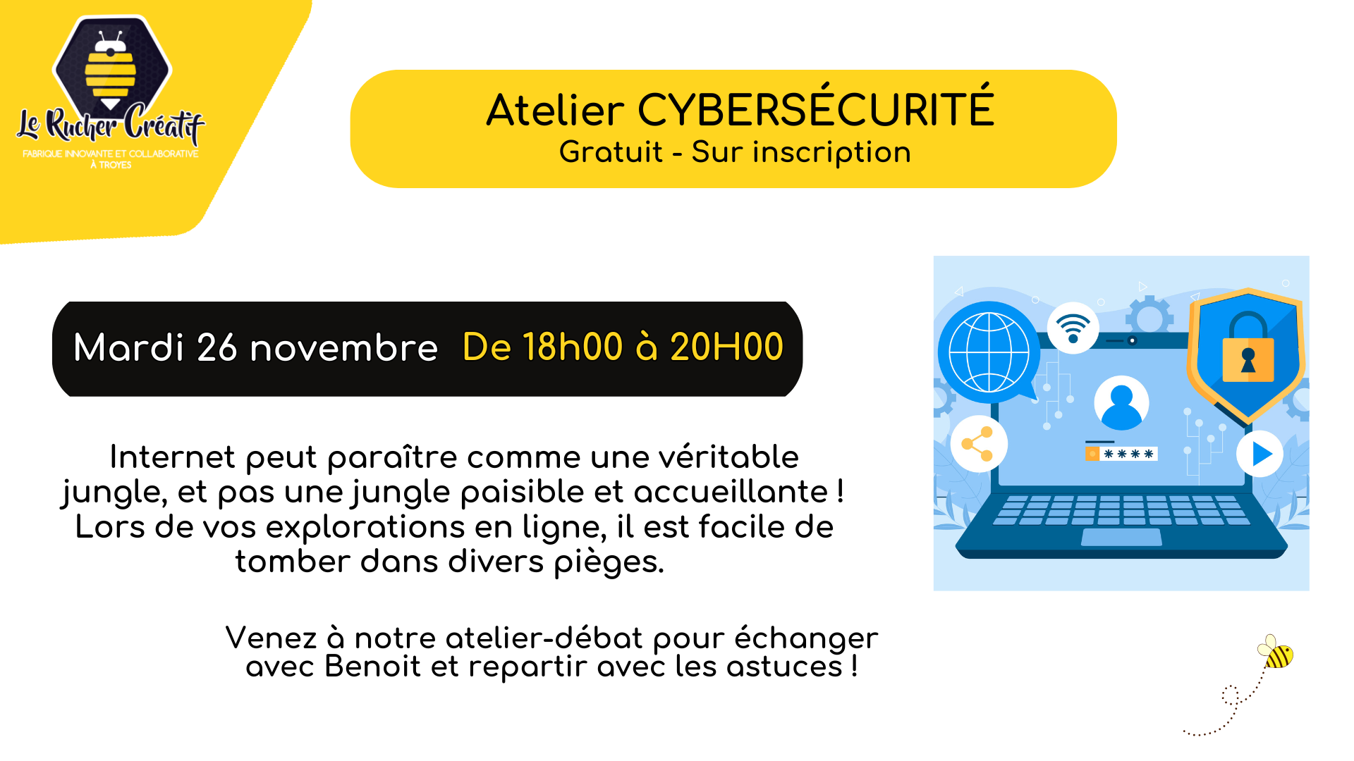 Atelier débat cybersécurité