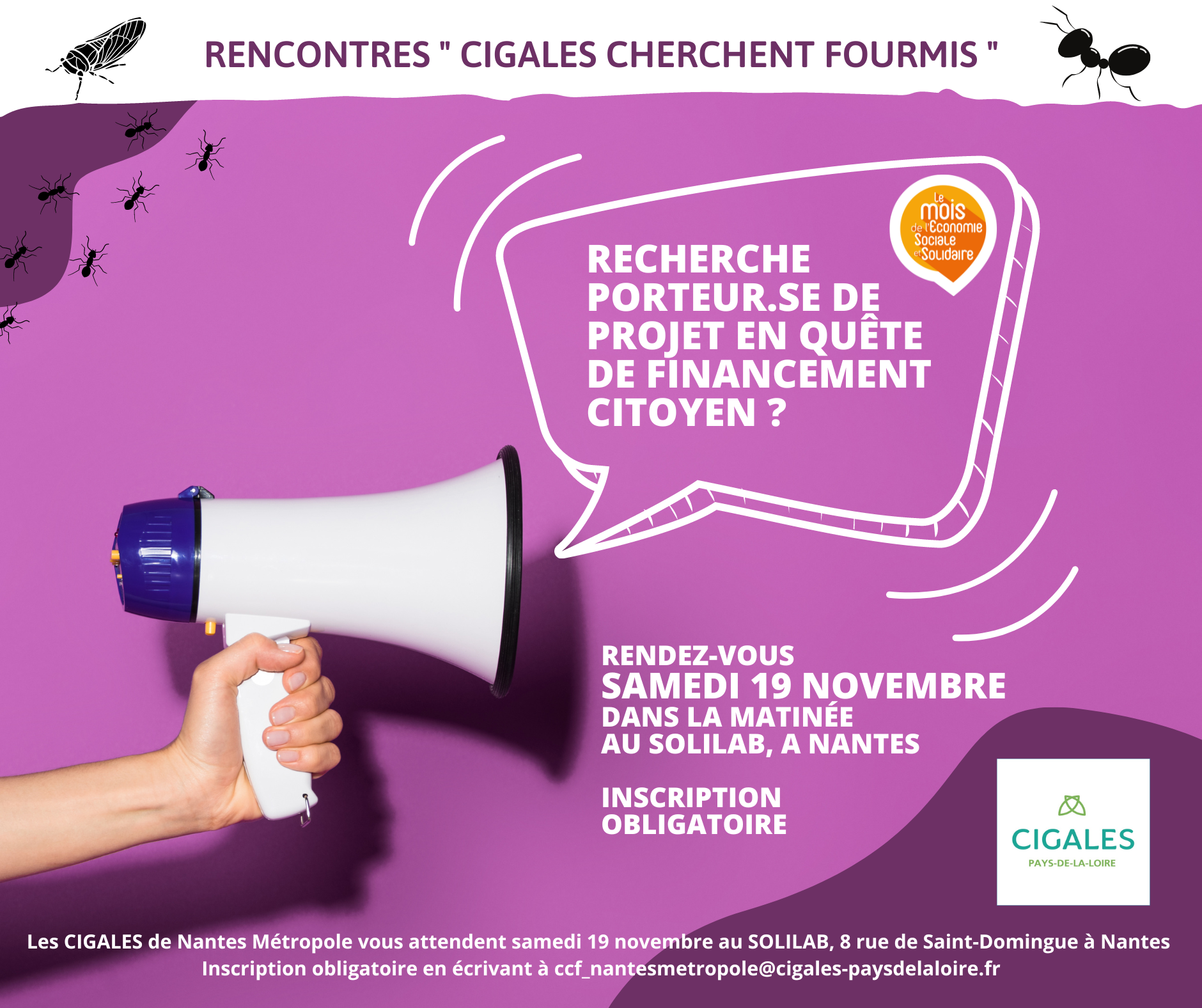 Rendez-vous entre les citoyens et les porteurs de projet à la recherche de financement Rendez-vous entre les citoyens et les porteurs de projet à la recherche de financement