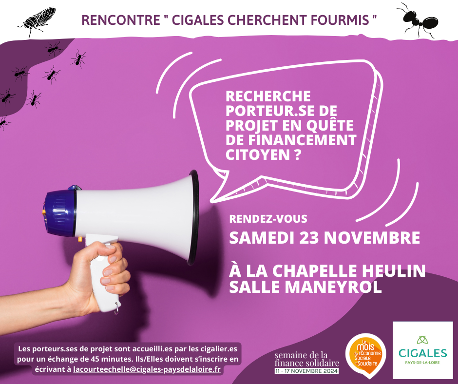 Rendez-vous d'affaire - samedi 23 novembre à la Chapelle Heulin