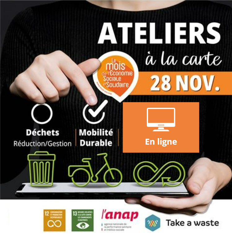 Visioconférence : Matinale ateliers à la carte déchets (réduction et gestion) et mobilité durable