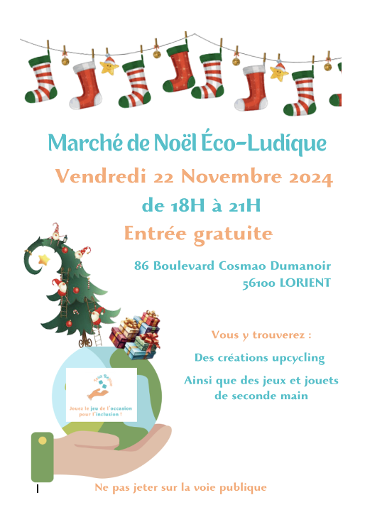 Marché de Noël Éco-Ludique