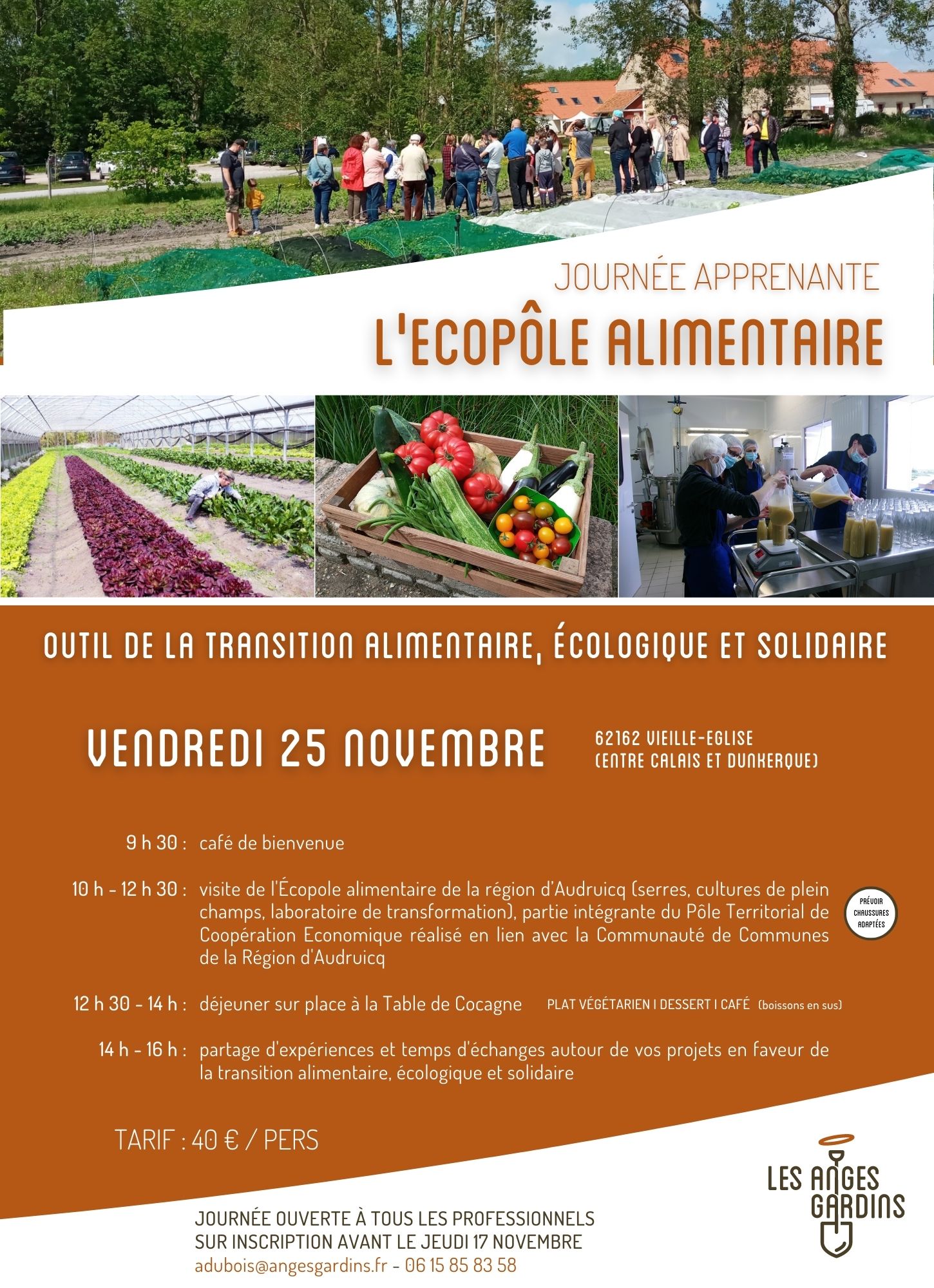 Visite apprenante Anges Gardins