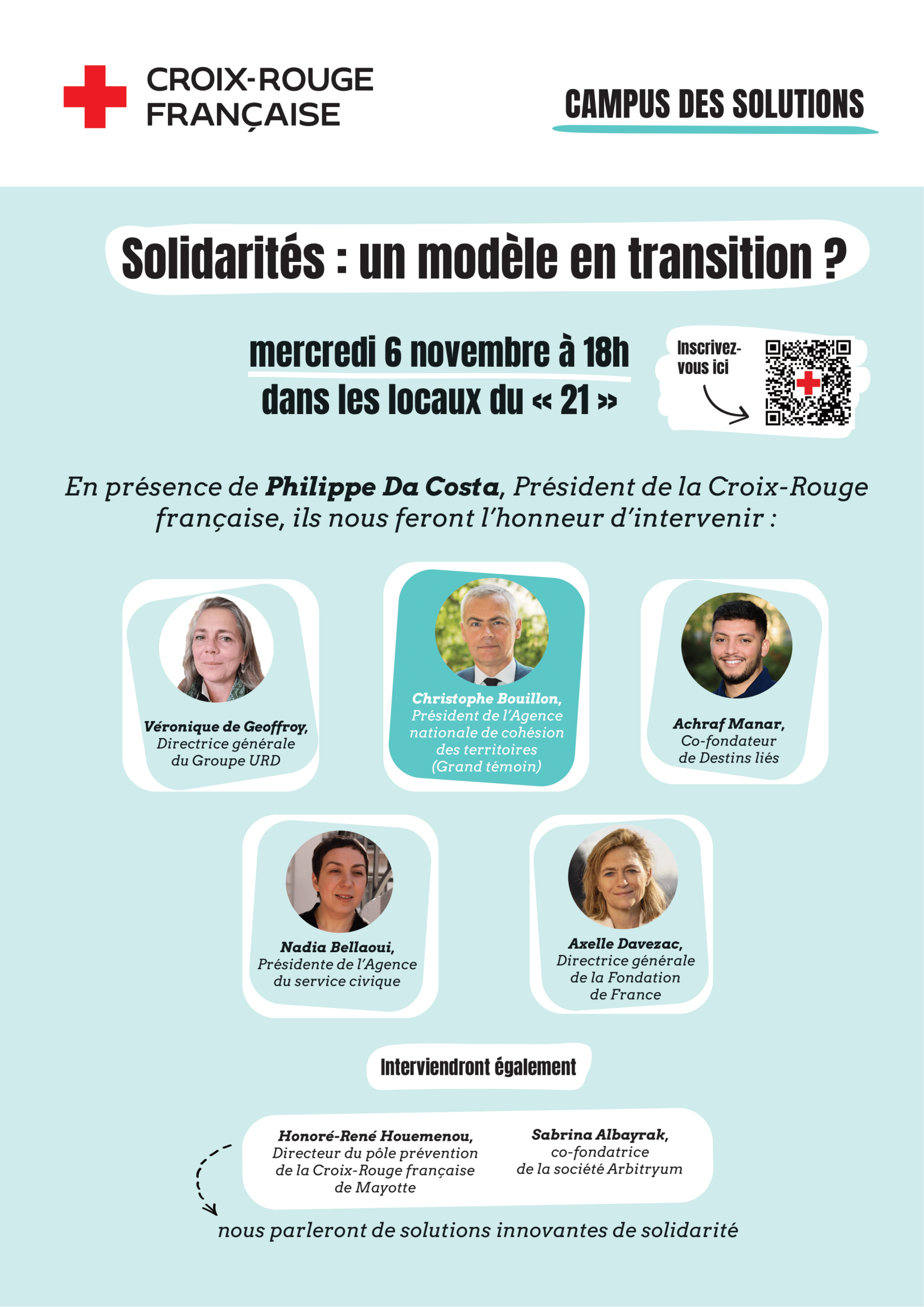 Croix-Rouge française - Campus des solutions - Solidarités : un modèle en transition ?