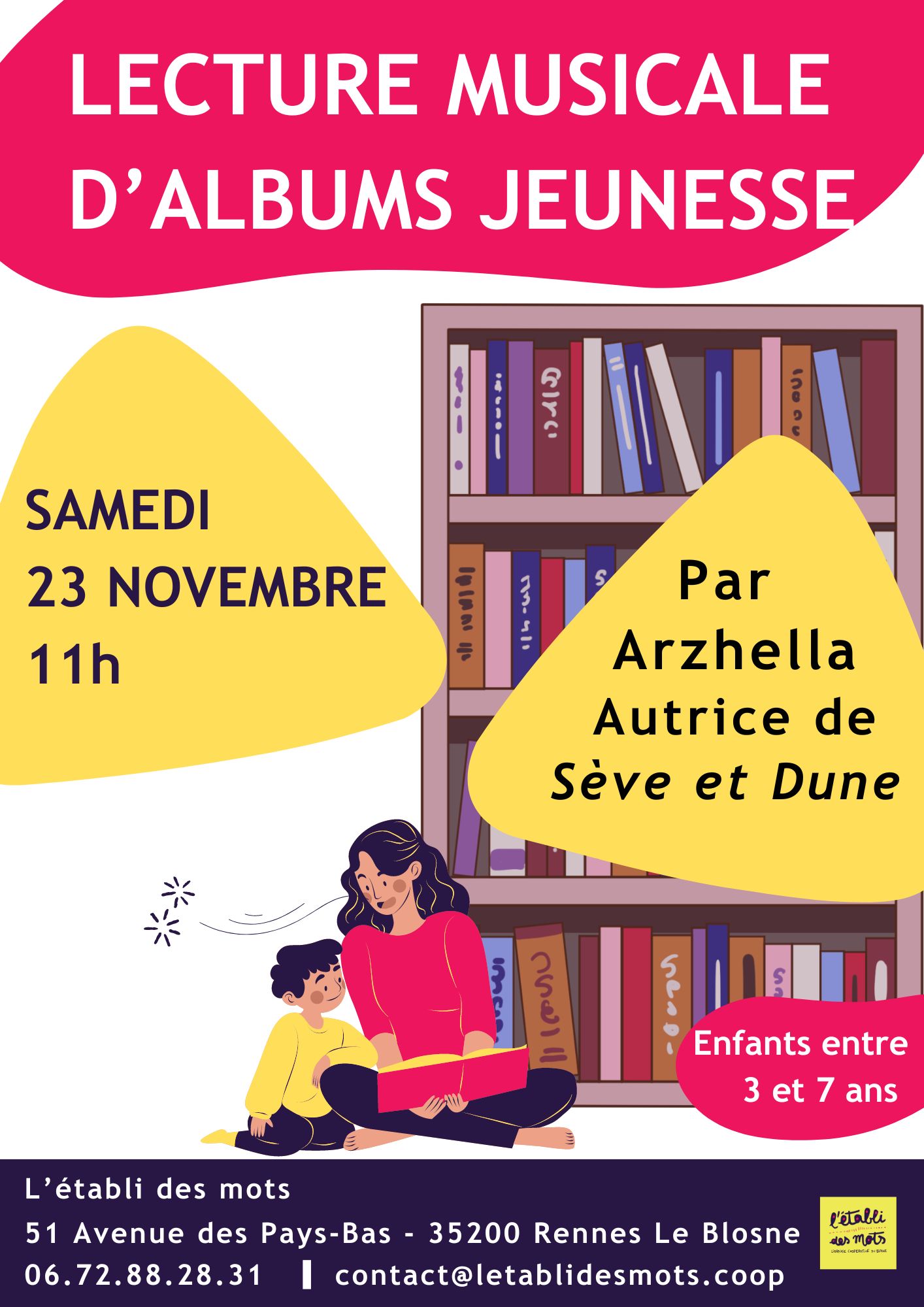 Présentation de la Lecture Musicale d'Albums Jeunesse