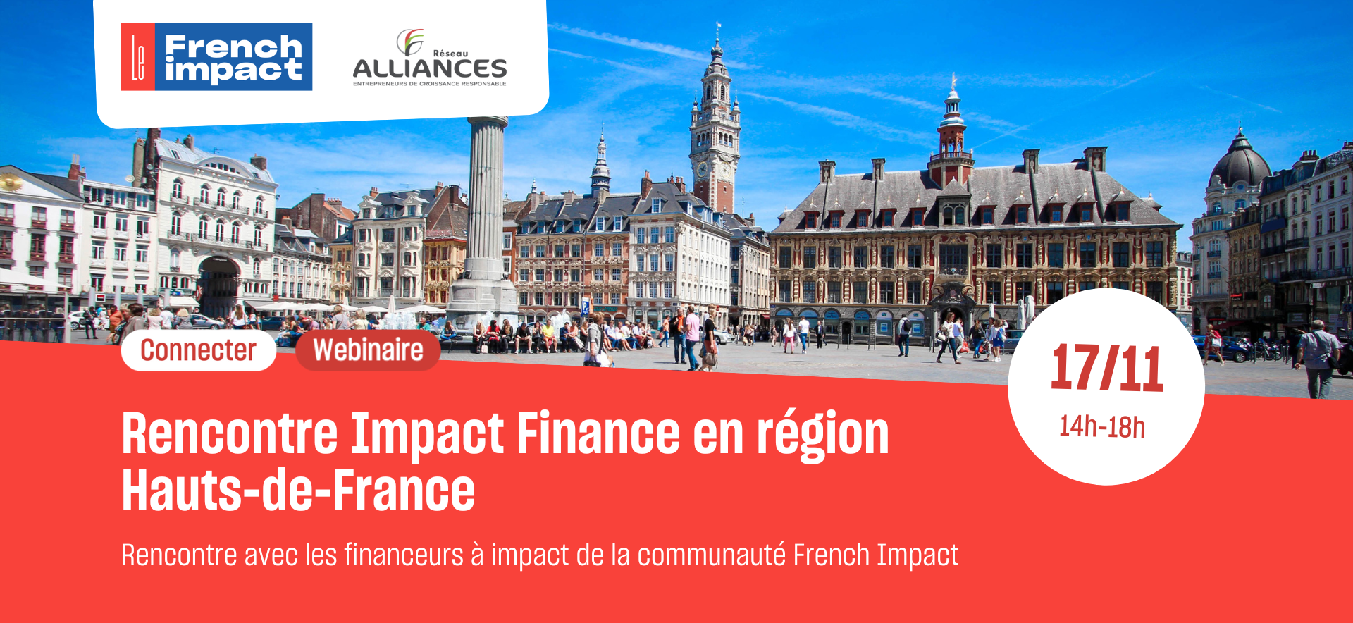 Bandeau Rencontre Impact Finance Hauts-de-France