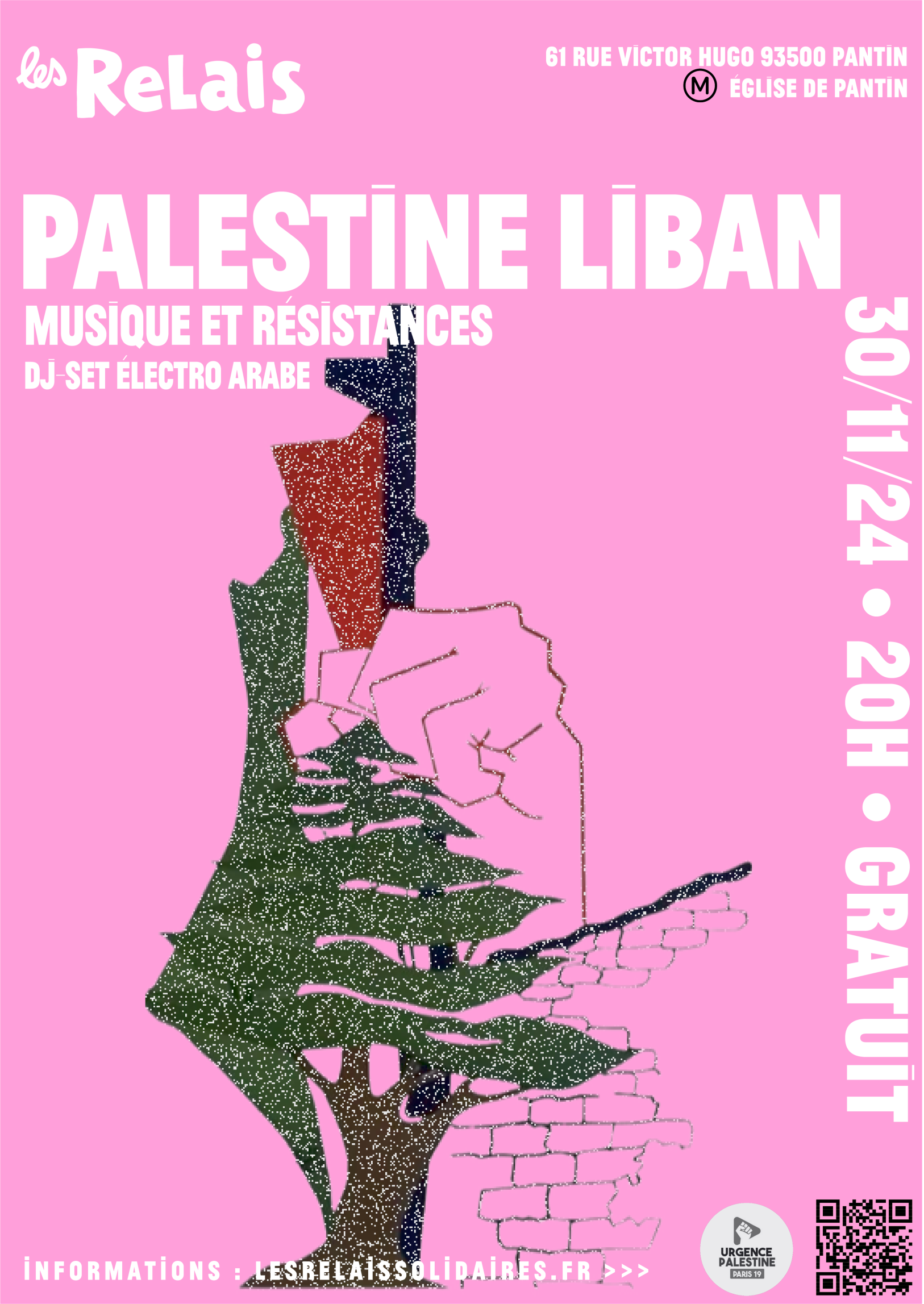 Concert - Palestine Liban : Musique et résistances