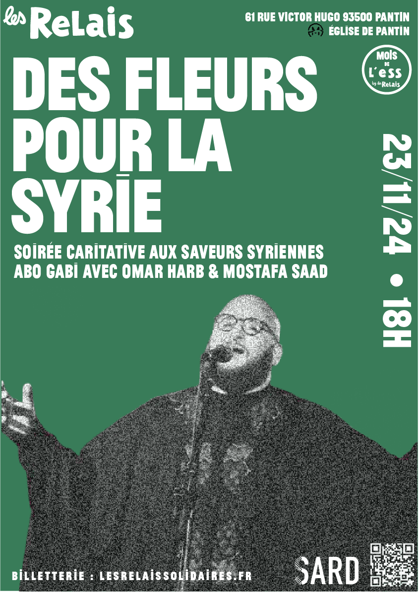 Des fleurs pour la Syrie