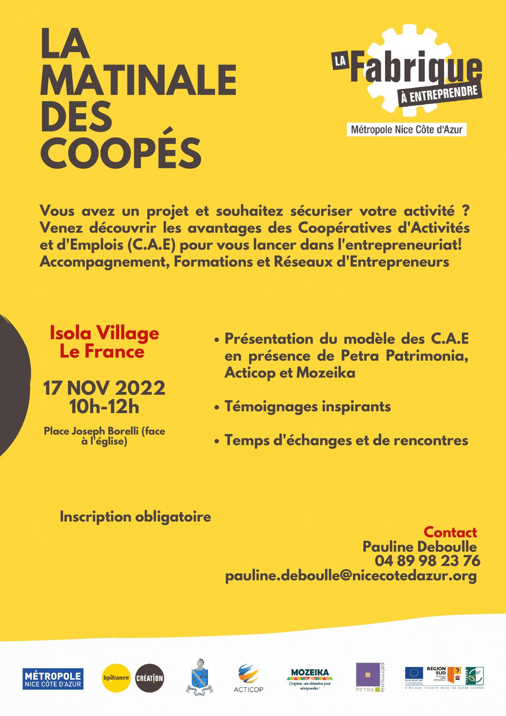 La Matinale des Coopés La Matinale des Coopés