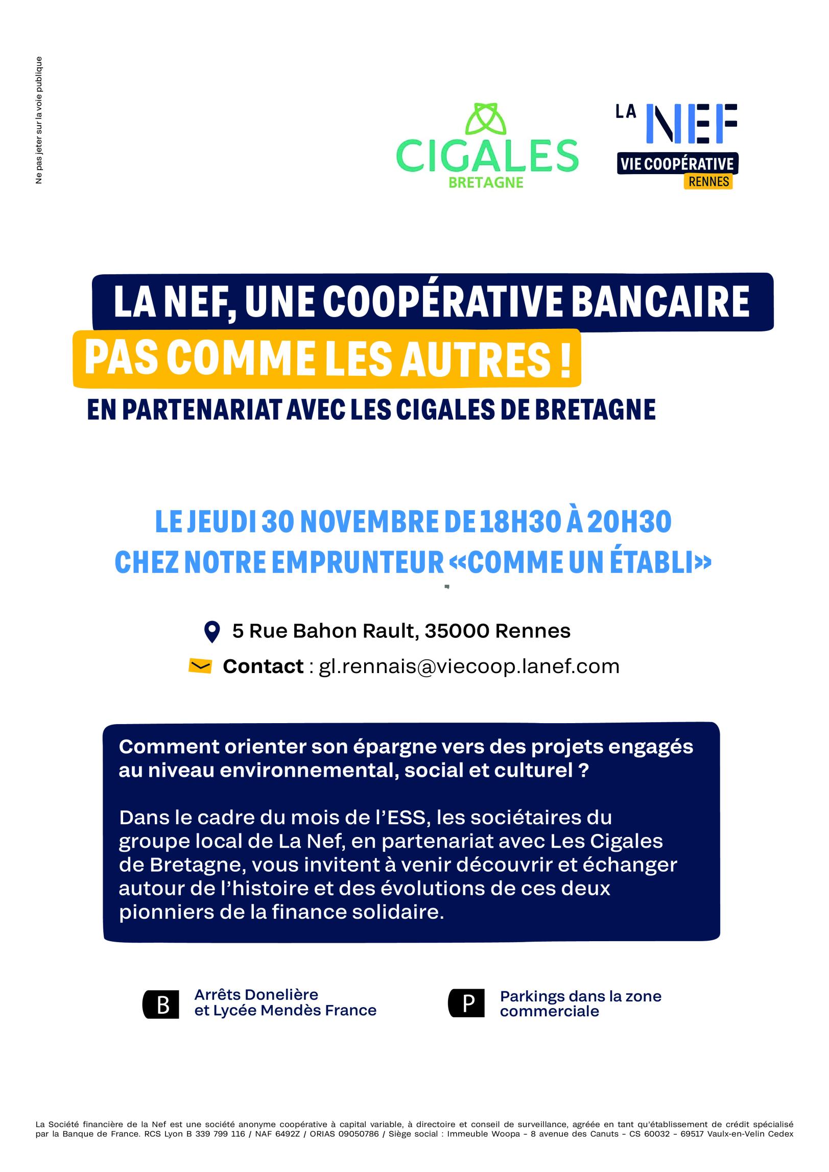 La Nef, une coopérative bancaire pas comme les autres