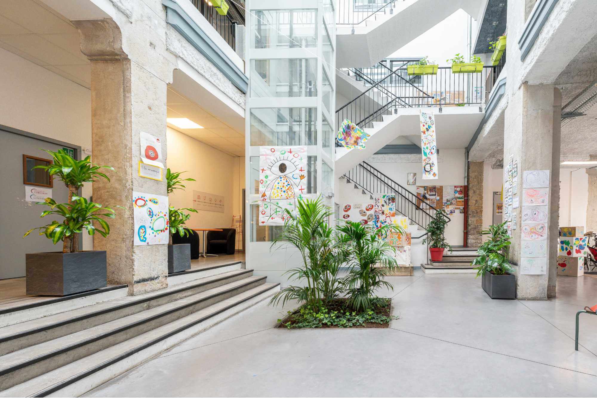 Atrium Cité hévéa - ETIC