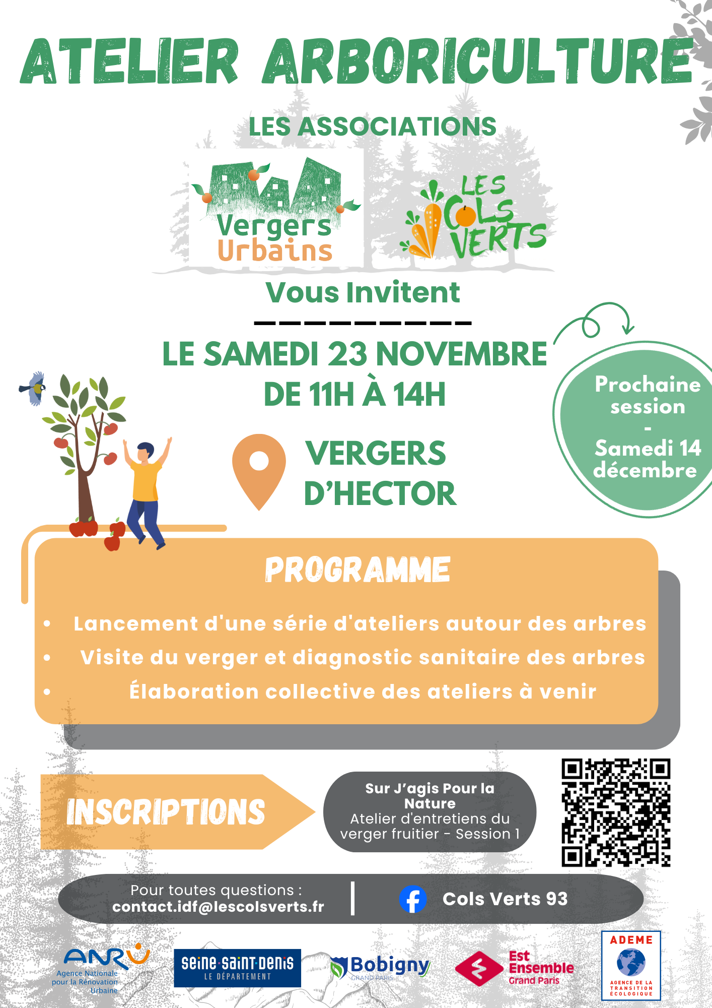 Atelier sur l'arboriculture et l'entretien des arbres fruitiers