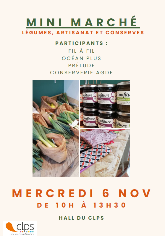 Mini marché & repas solidaire