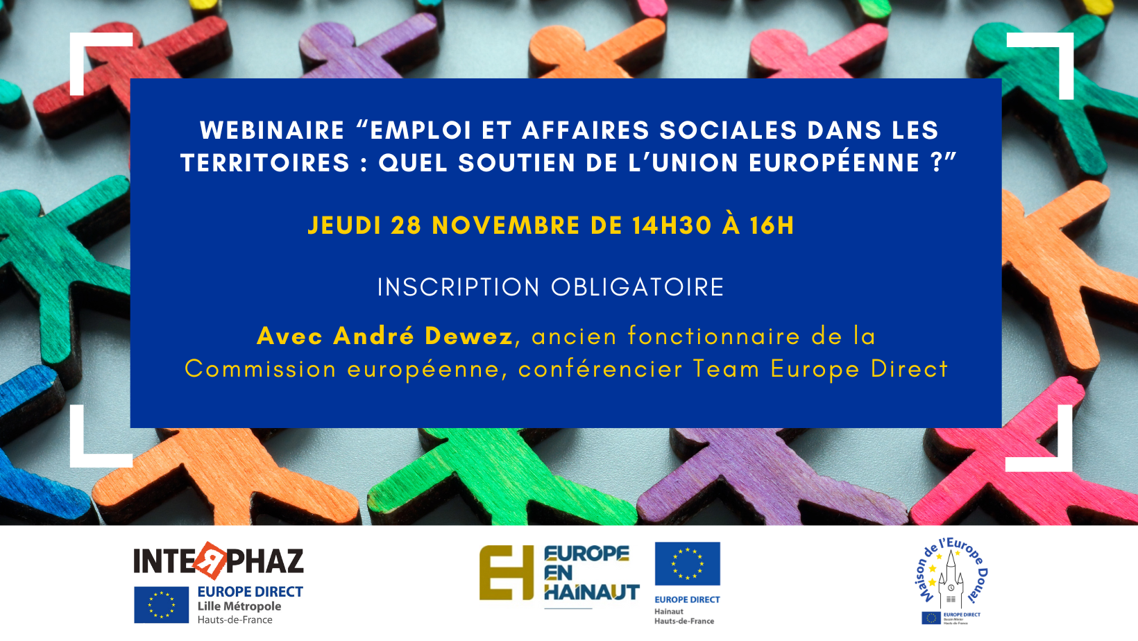 Webinaire "Emploi et affaires sociales dans les territoires : quel soutien de l'Union européenne ?"