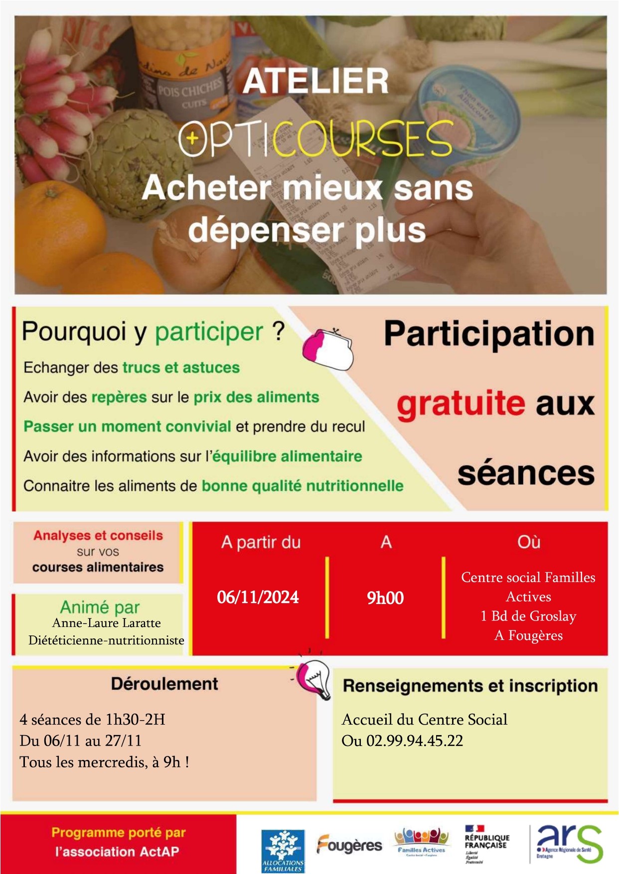 Analyses et conseils sur vos courses alimentaires