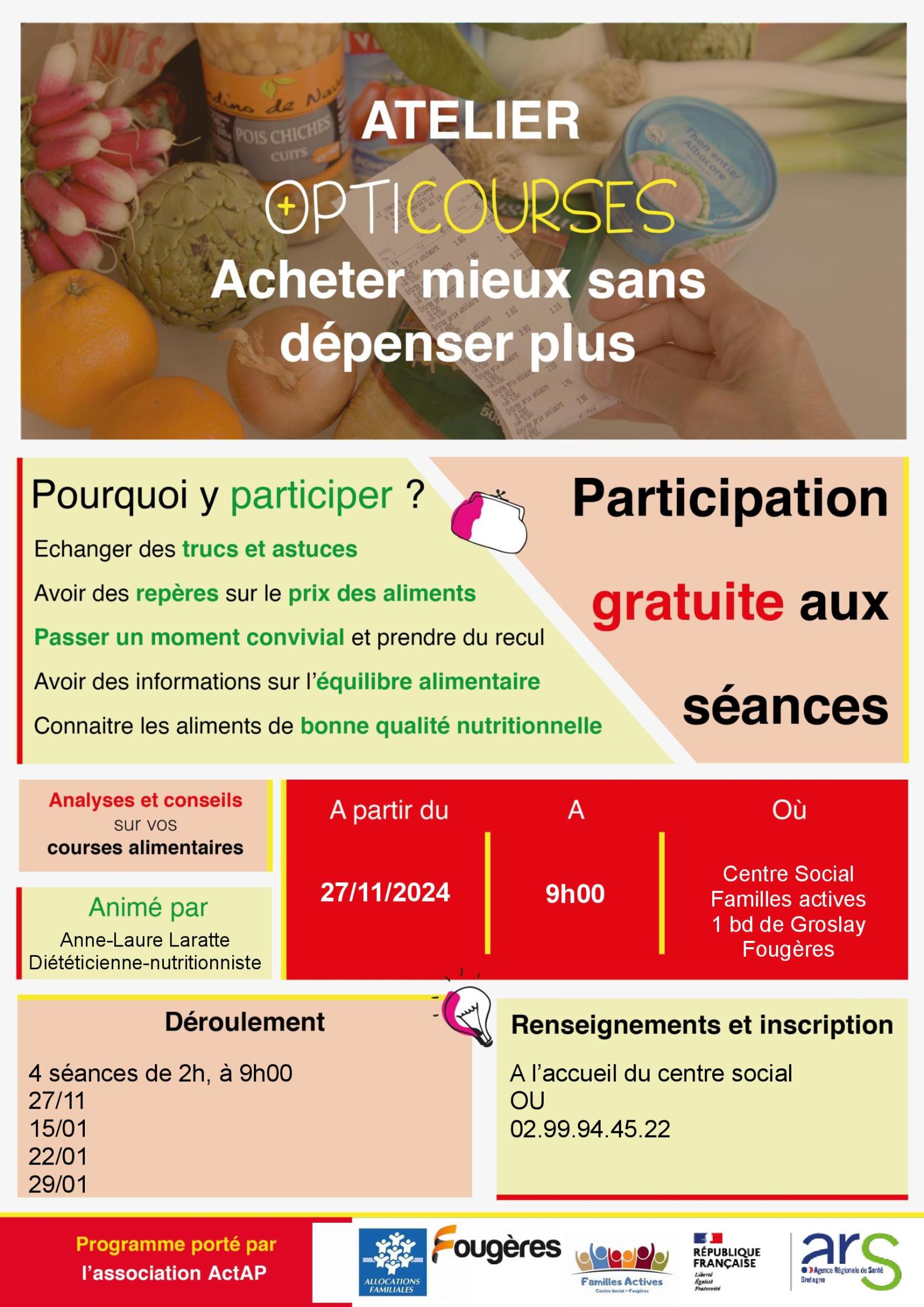 Analyses et conseils sur vos courses alimentaires