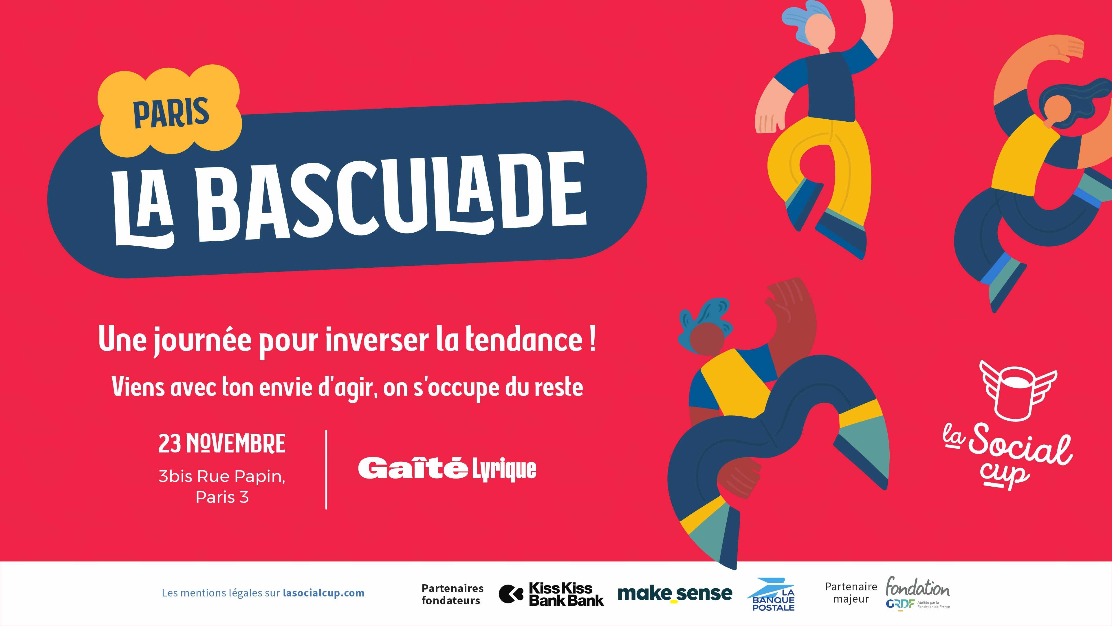 La Basculade, 23 novembre à la Gaité Lyrique