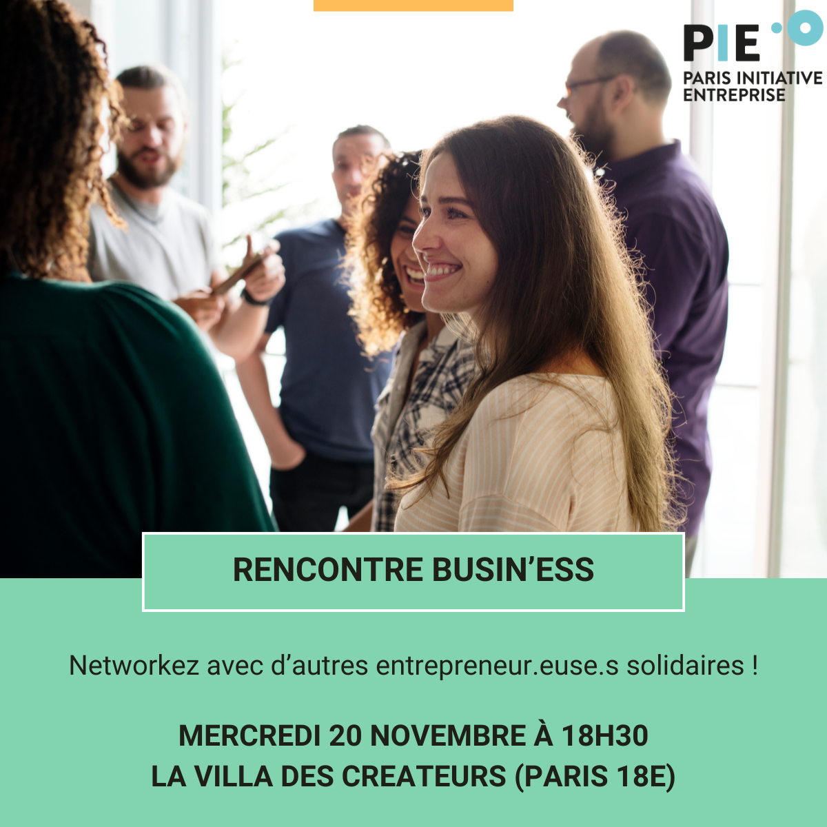 Rencontre entre entrepreneurs solidaires