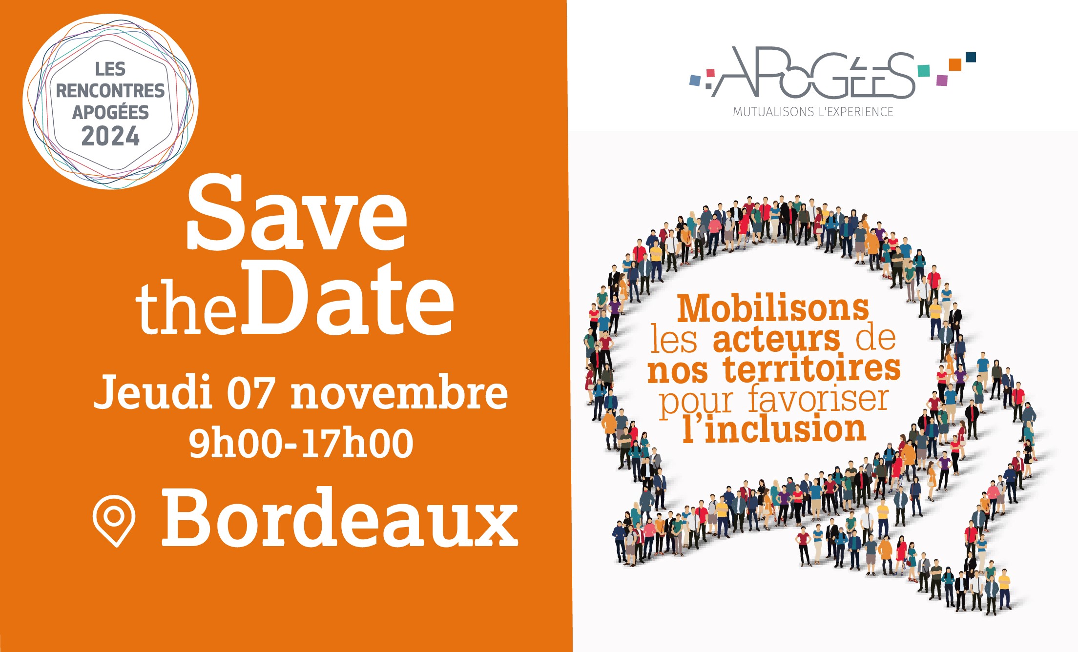 Save the Date : jeudi 7 novembre de 9h à 17h00 à Pessace