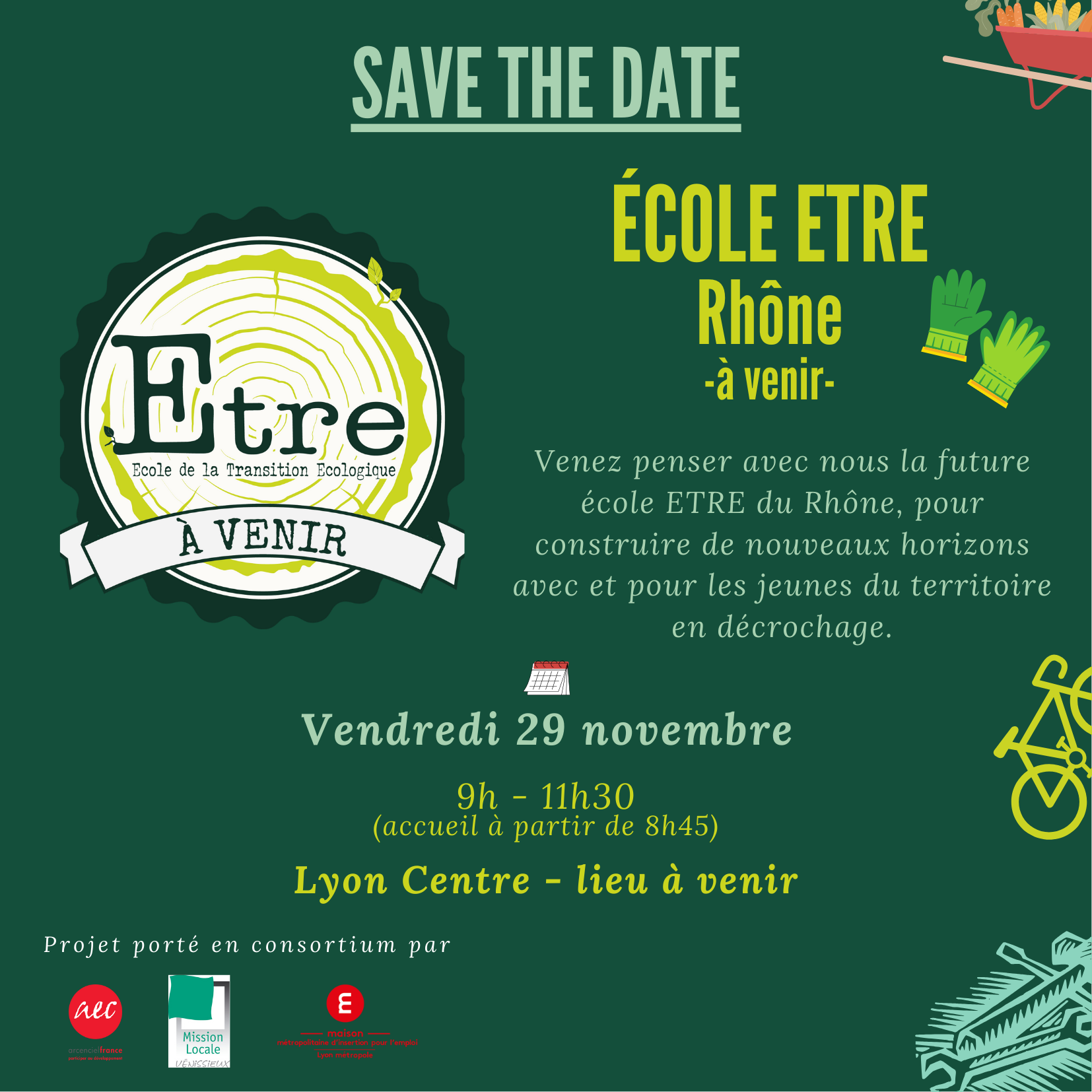 école ETRE Rhône à venir