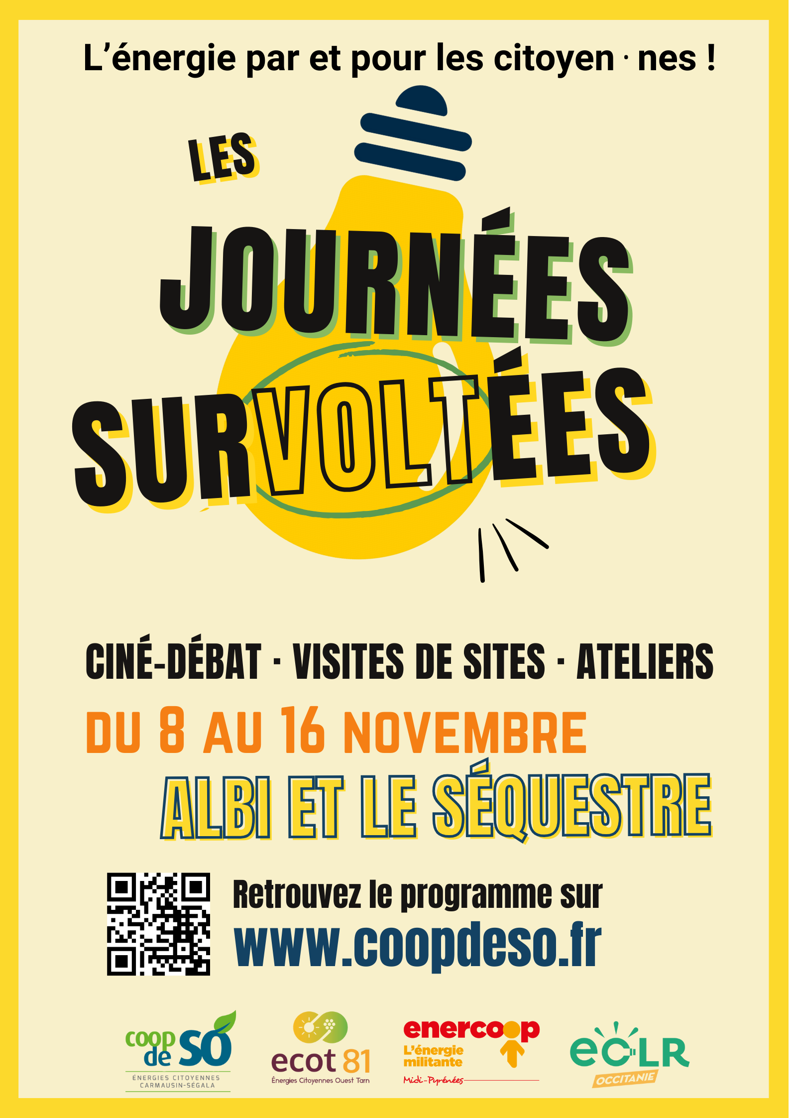 Affiche Journées Survoltées