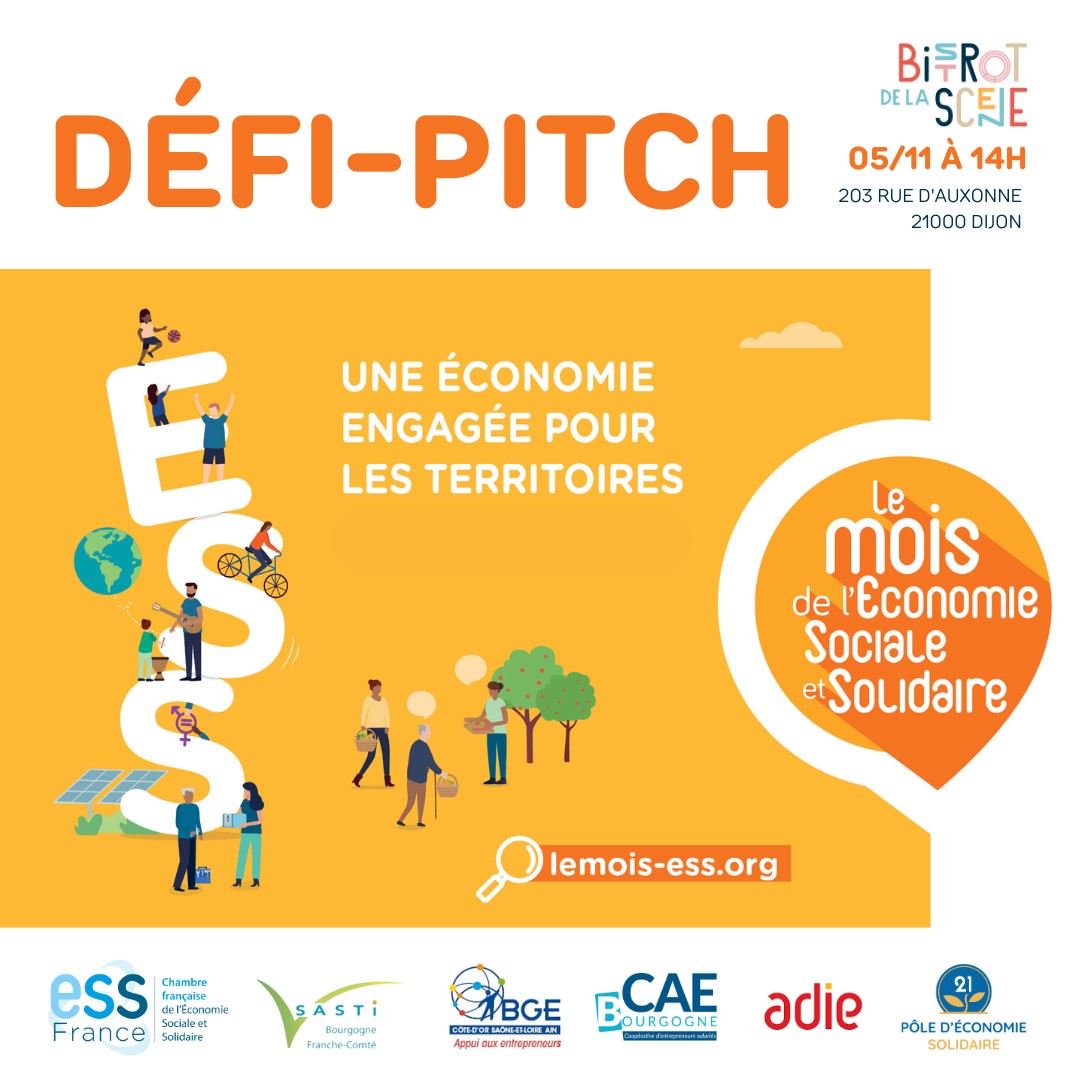 Défi Pitch - Bistrot de la Scène - 5 Novembre 2024