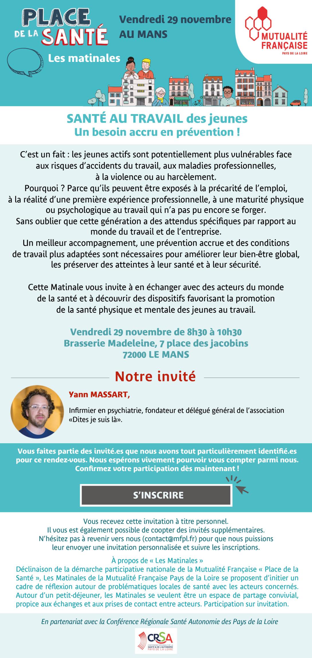 Santé au travail des jeunes : Un besoin accru en prévention ! C’est un fait : les jeunes actifs sont potentiellement plus vulnérables face aux risques d’accidents du travail, aux maladies professionnelles, à la violence ou au harcèlement. Pourquoi ? Parce qu’ils peuvent être exposés à la précarité de l’emploi, à la réalité d’une première expérience professionnelle, à une maturité physique ou psychologique au travail qui n’a pas pu encore se forger. Sans oublier que cette génération a des attendus spécifi