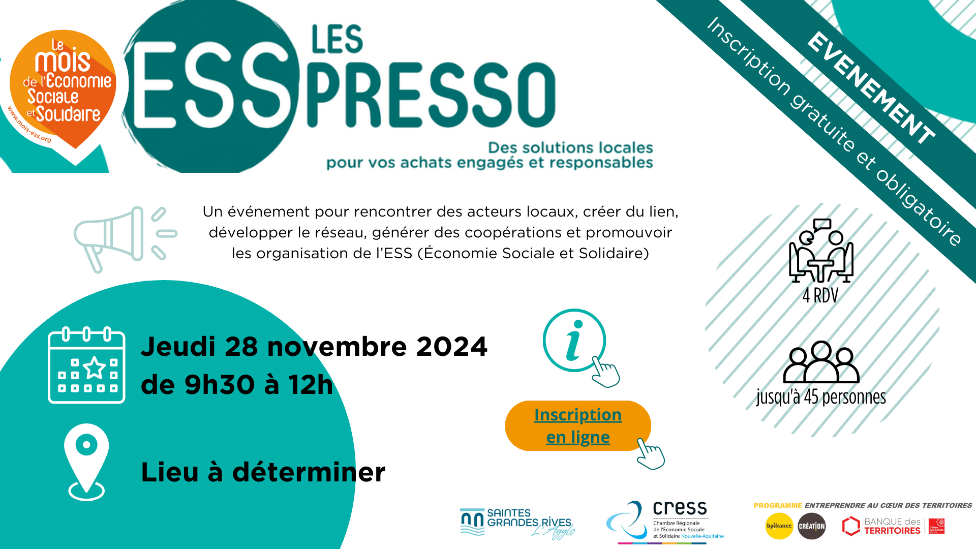 ESSPRESSO - Saintes Grandes Rives, l'Agglo