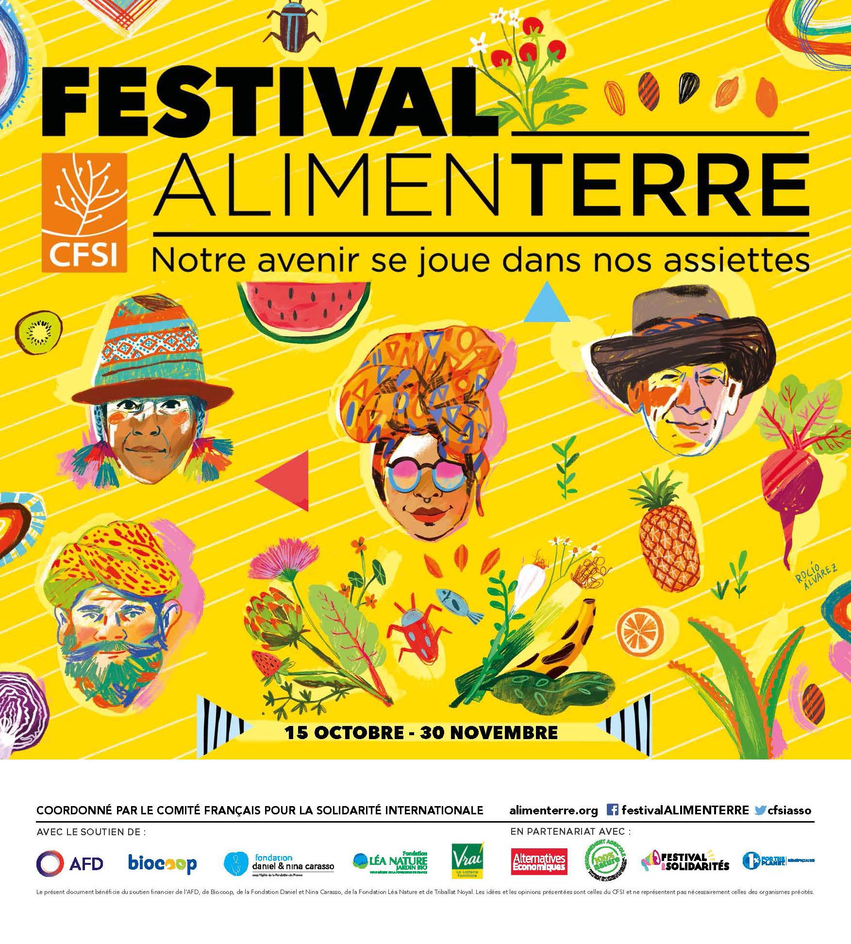 Visuel Festival Alimenterre