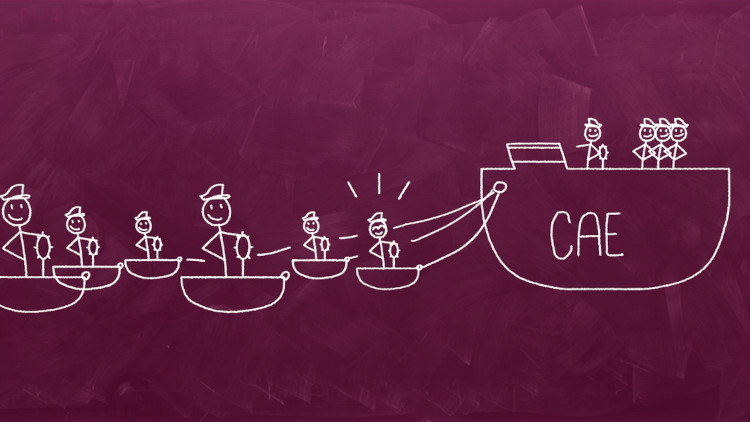 Entrepreneur·e et Salarié·e en coopérative (CAE) Illustration CAE